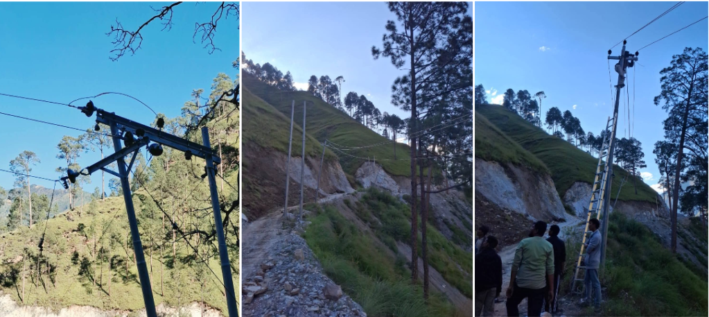 अविरल वर्षाले अवरुद्ध विद्युत् सेवा पुन:सञ्चालन