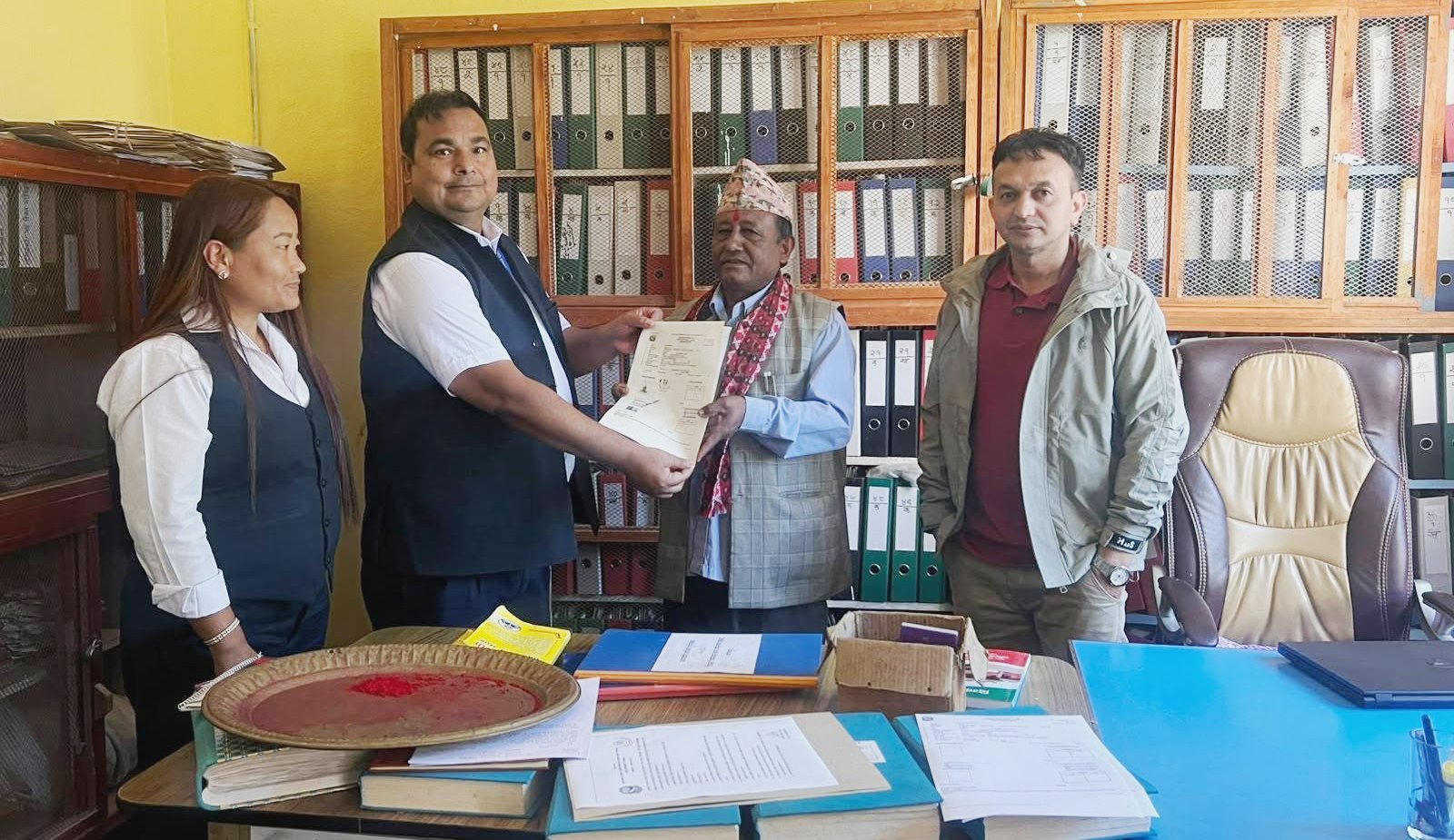 पेन्सनपट्टा बनाउन काठमाडौं जान नपर्ने भएपछि भोजपुरका शिक्षकलाई राहत